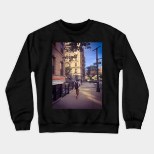 Harlem Street Manhattan New York City Crewneck Sweatshirt